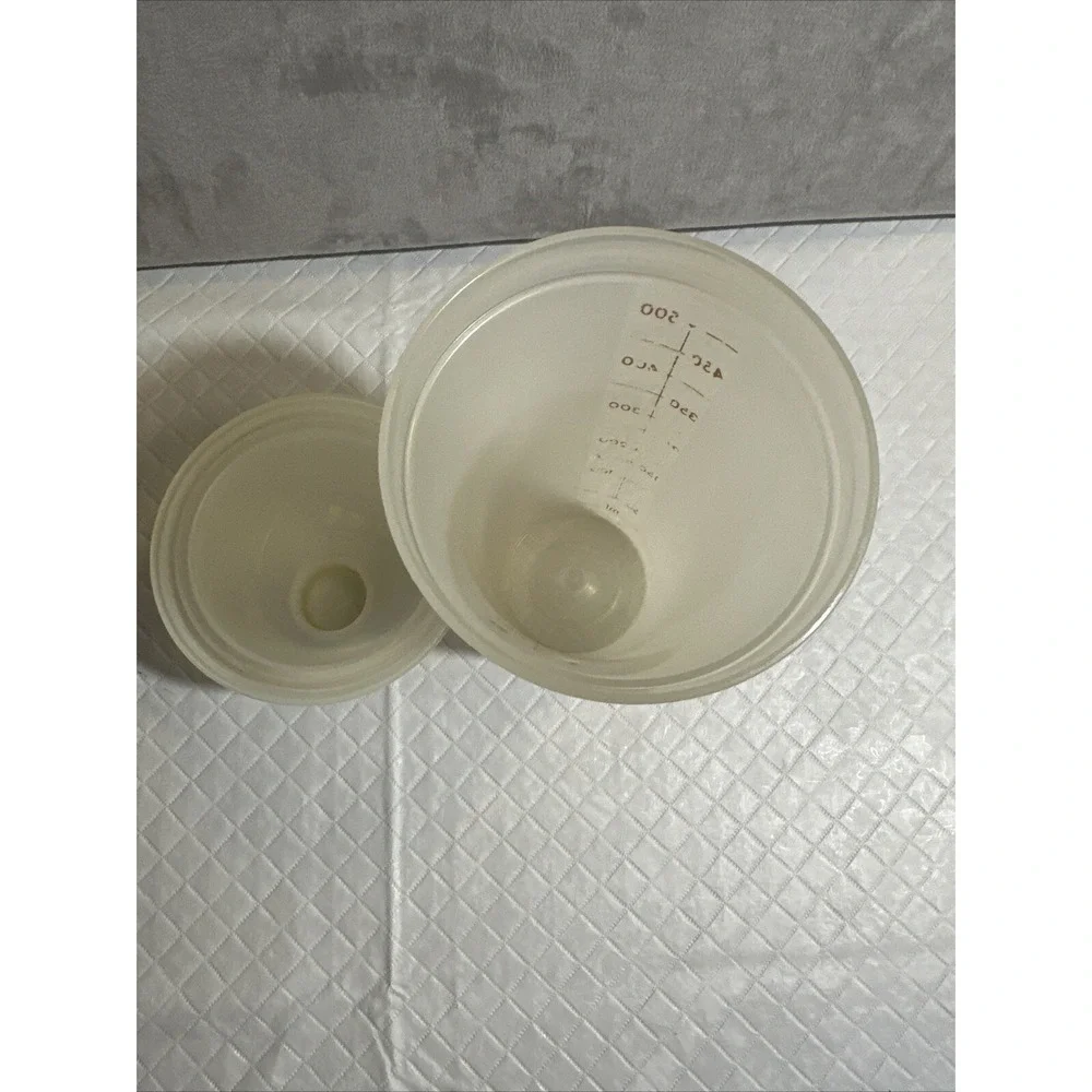 Tupperware Gravy Smoothie Shaker Blender - Vintage 2 Cup - #844‎ - No Wheel